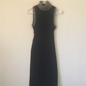 Cowl Neck Sweater Dress